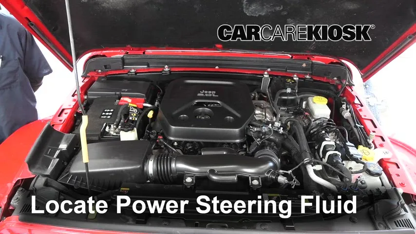 2021 Jeep Wrangler Unlimited Sahara 2.0L 4 Cyl. Turbo Líquido de dirección asistida